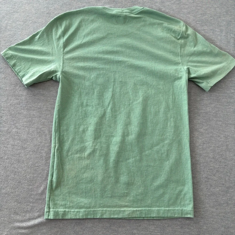 Carhartt Mens Loose Fit Short Sleeve Pocket T-Shirt Sage Green Small K87 Tee - Picture 5 of 7